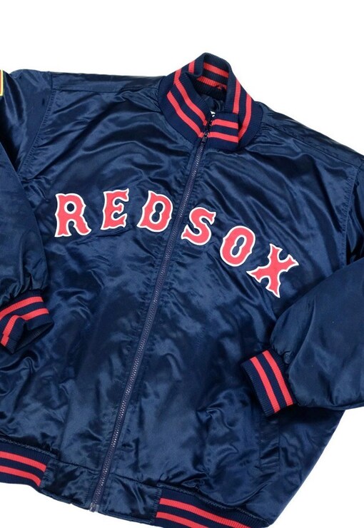 Vtg 80s Red Sox Starter Jacket