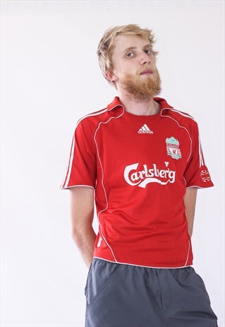 MENS ADIDAS LIVERPOOL JERSEY SHIRT POLO