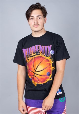 VTG 90S PHOENIX SUNS 1993 NUTMEG MILLS NBA BASKETBALL