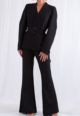 BLACK MORGAN BLAZER