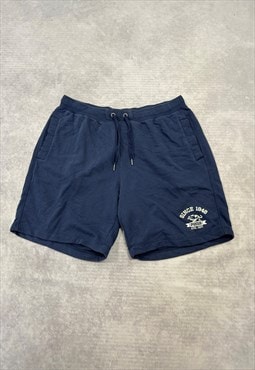 Puma Shorts Blue Sweat Shorts with Logo