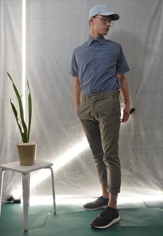 90S BLUE POLO SHIRT