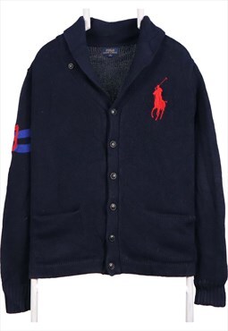 Vintage 90's Polo Ralph Lauren Cardigan Polo Knitted Button