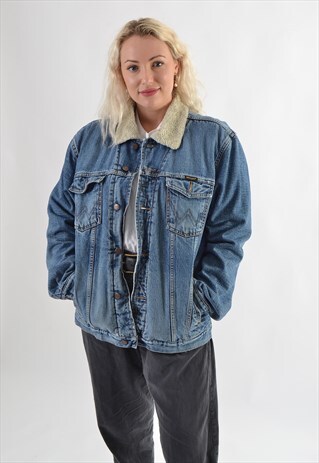 WRANGLER SHERPA DENIM JACKET GDF2045