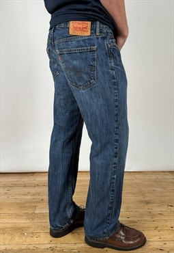 Vintage Levi's 559 Jeans Men's Dark Blue