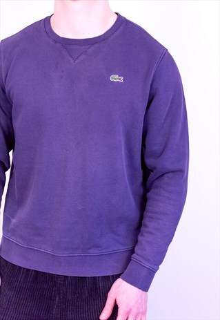 VINTAGE LACOSTE SWEATSHIRT IN BLUE