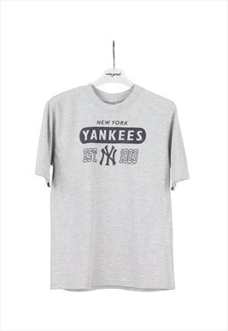 Yankees Baseball  T-Shirt in Grey  - M