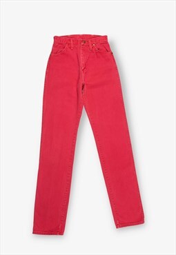 Vintage wrangler boyfriend jeans hot pink w25 l36 BV18097