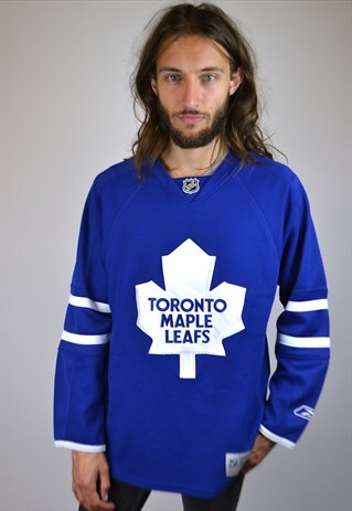 VINTAGE 90'S REEBOK 'TORONTO MAPLE LEAFS' HOCKET JERSEY