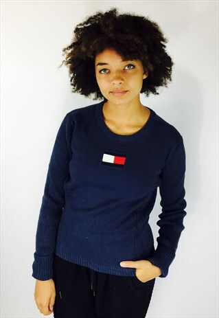 TOMMY HILFIGER BIG LOGO JUMPER