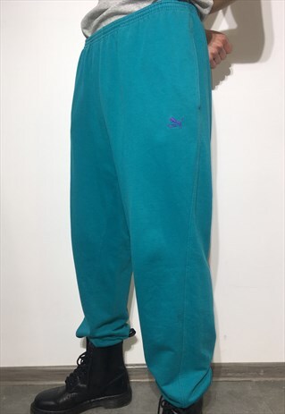 VINTAGE 90' OLDSCHOOL COOL UNISEX PUMA SPORT TROUSERS