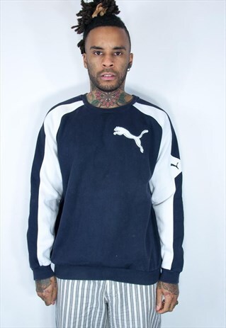 EMBROIDED PUMA SWEATSHIRT