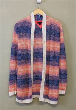 Vintage Y2K Tommy Hilfiger Knit Cardigan Multicolour 