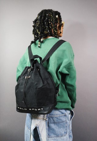 RARE VINTAGE POLO RALPH LAUREN BACKPACK BAG