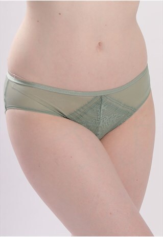 DAMA SHEER SOFT LACE BRIEF