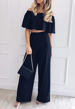 AURORA BLACK TROUSERS