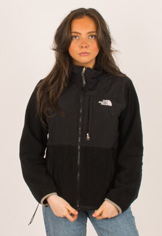 VINTAGE BLACK NORTH FACE DENALI FLEECE MEDIUM