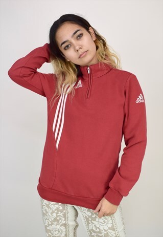VINTAGE 90'S 1/4 ZIP ADIDAS SWEATSHIRT