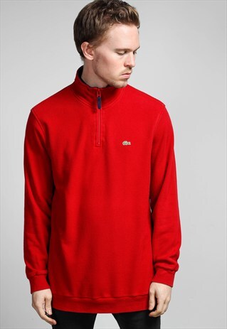 VINTAGE LACOSTE HALF ZIP JUMPER