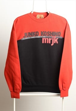 Mr.Junko Koshino Vintage Script Crewneck Sweatshirt Size M