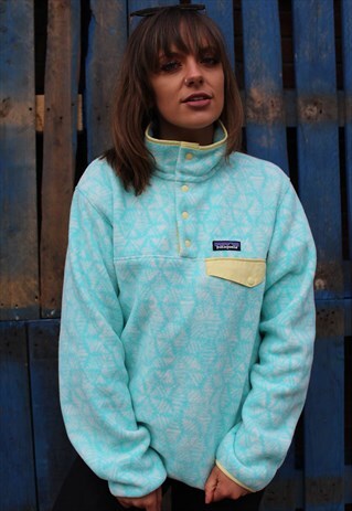 VINTAGE 90S BLUE PATAGONIA FLEECE