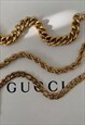 1970. 18K GOLD CHUNKY ROPE CHAIN STATEMENT NECKLACE