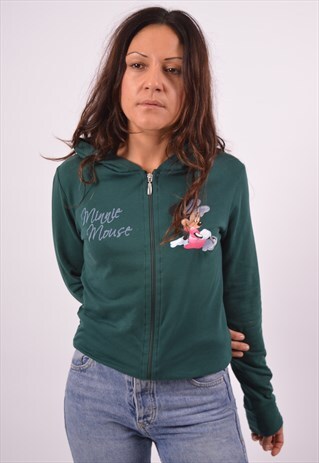 VINTAGE DISNEY HOODIE SWEATER GREEN