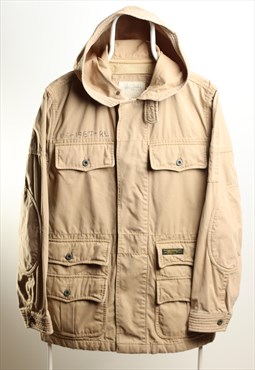 Vintage Military US 1967 RL Tarpaulin Hoodied Jacket Size M