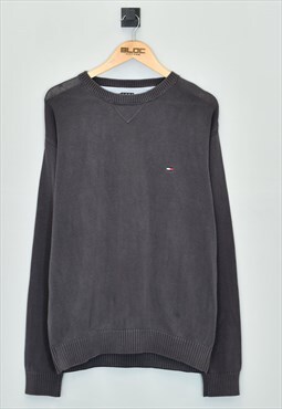 Vintage Tommy Hilfiger Sweater Grey XLarge