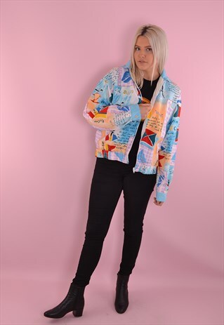 LIGHTWEIGHT PATTERN JACKET GFJ193