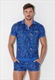 VIVID CODE 22 BLUE POLO SHIRT