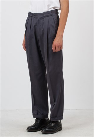 VINTAGE GREY JOE RIWA TROUSERS BOTTOMS