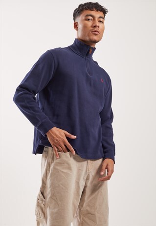 VINTAGE RALPH LAUREN 1/4 ZIP SWEATSHIRT