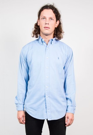 RALPH LAUREN POLO BLUE SHIRT