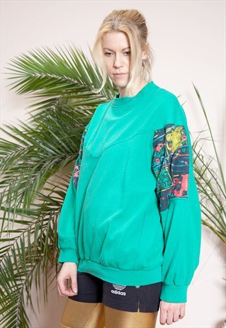 OLDSCHOOL PRINTED SWEATSHIRT FROM THE 90S BY MAIER