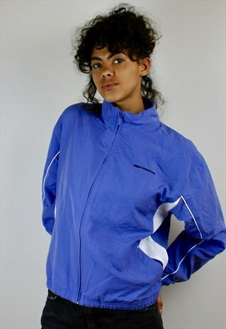 VINTAGE 90S REEBOK SHELL JACKET PURPLE