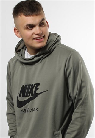 VINTAGE NIKE AIRMAX SPELL OUT LOGO HOODIE