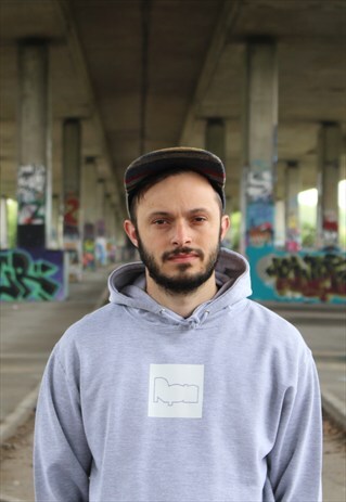 GREY HOODIE