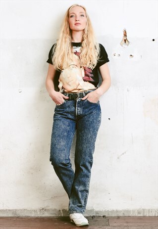 VINTAGE 90S ACID WASH LEVIS JEANS