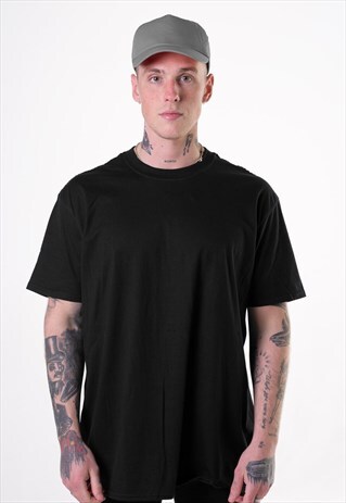 ESSENTIAL BLANK DAD BASEBALL CAP - CHARCOAL GREY