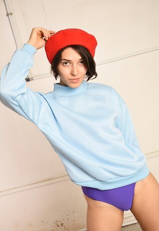 NEW SLOUCHY ATHLEISURE BASICS SWEATSHIRT JUMPER