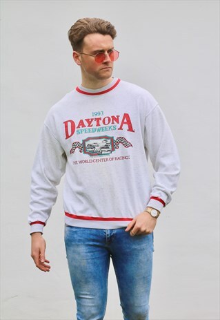 ULTRA CLUB 1993 NAS CAR DAYTONA SPEEDWEEKS SWEAT