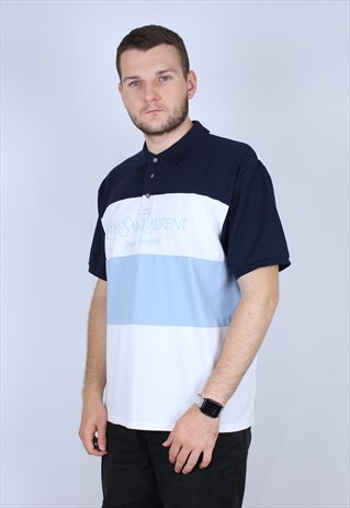 YVES SAINT LAURENT YSL POLO SHIRT MEN