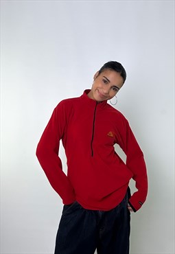 Red 90s NIKE ACG Fleece Sweatshirt