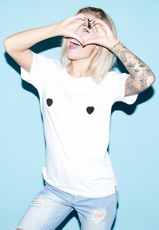 BLACK HEART ORIGINAL FUNNY T-SHIRT