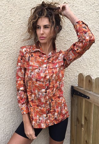 OVERSIZED RETRO 90S 80S VINTAGE UNISEX FESTIVAL SHIRT