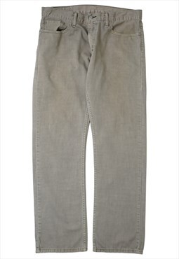 Vintage Levis 514 Khaki Flared Trousers Womens