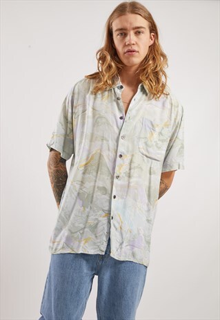 VINTAGE PATTERNED SHORT SLEEVE SHIRT