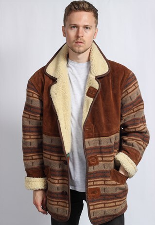VINTAGE AZTEC FESTIVAL JACKET