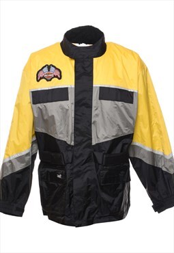 Vintage Harley Davidson Workwear Style Raincoat - XL